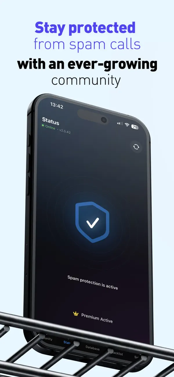 Call & Block settings screen